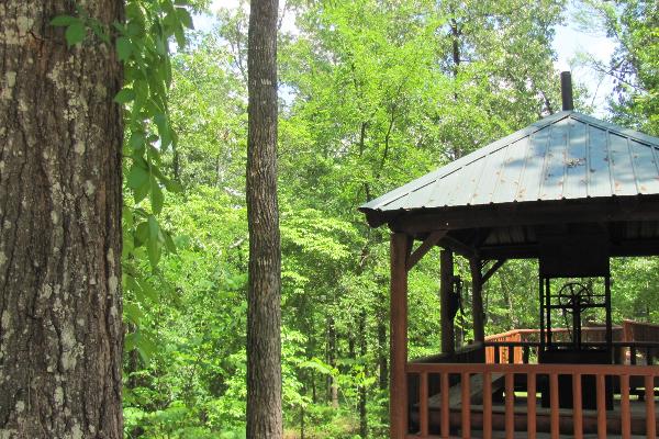 fire pit gazebo