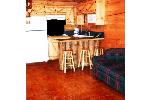 Cabin #1 Kitchen